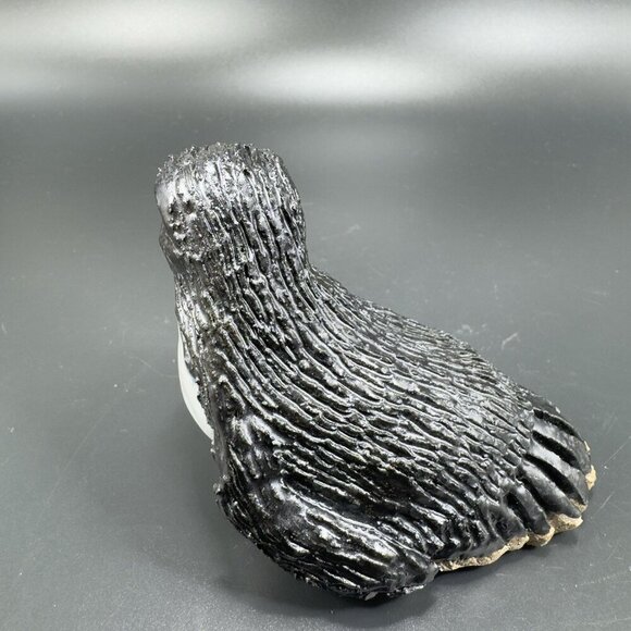 Vintage Hand Made Stoneware Pottery Penguin Figurine Decor Hand Crafted Figure - Picture 6 of 10